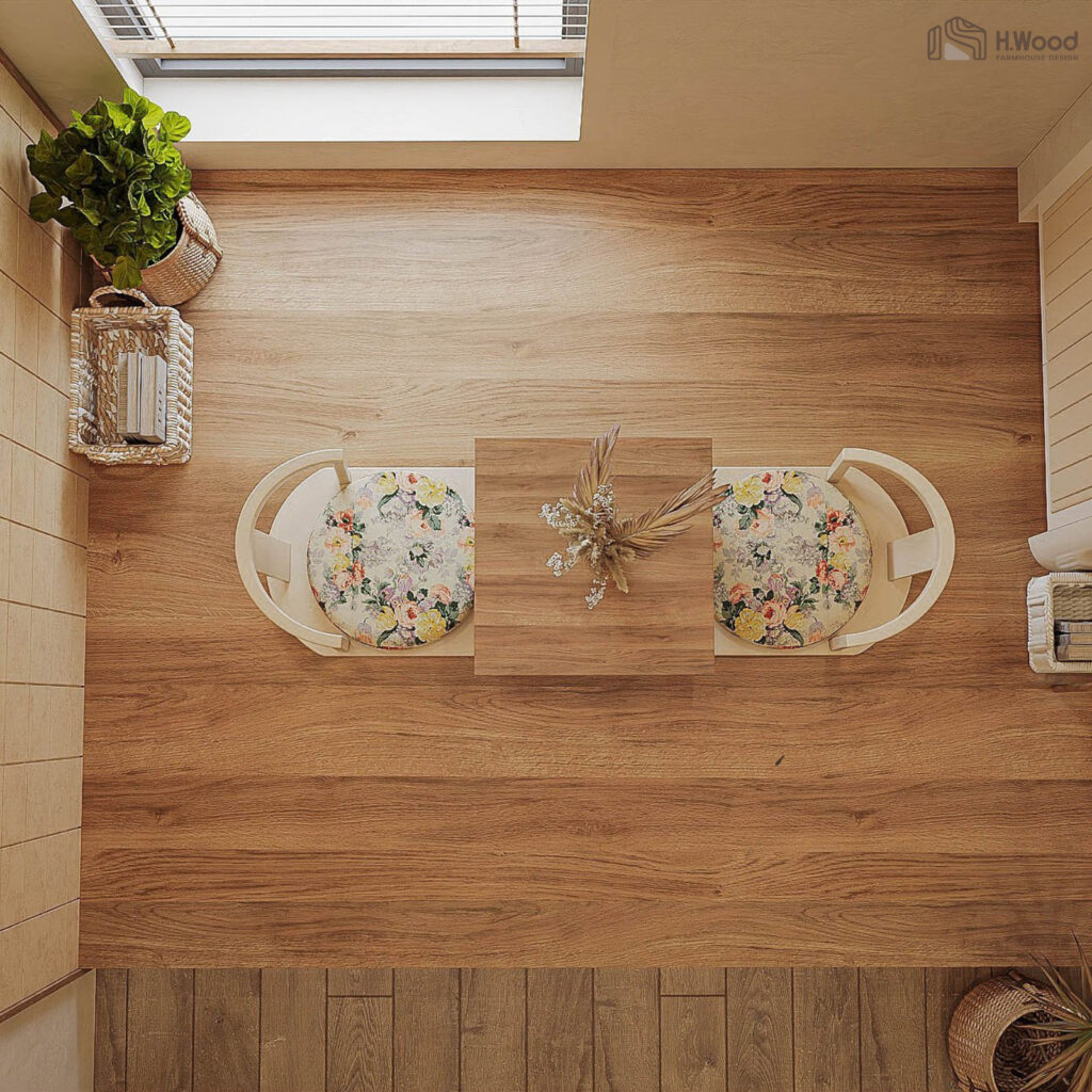 DỰ ÁN THIẾT KẾ NỘI THẤT CĂN HỘ HANOI CENTERPINT - PHONG CÁCH FARM HOUSE