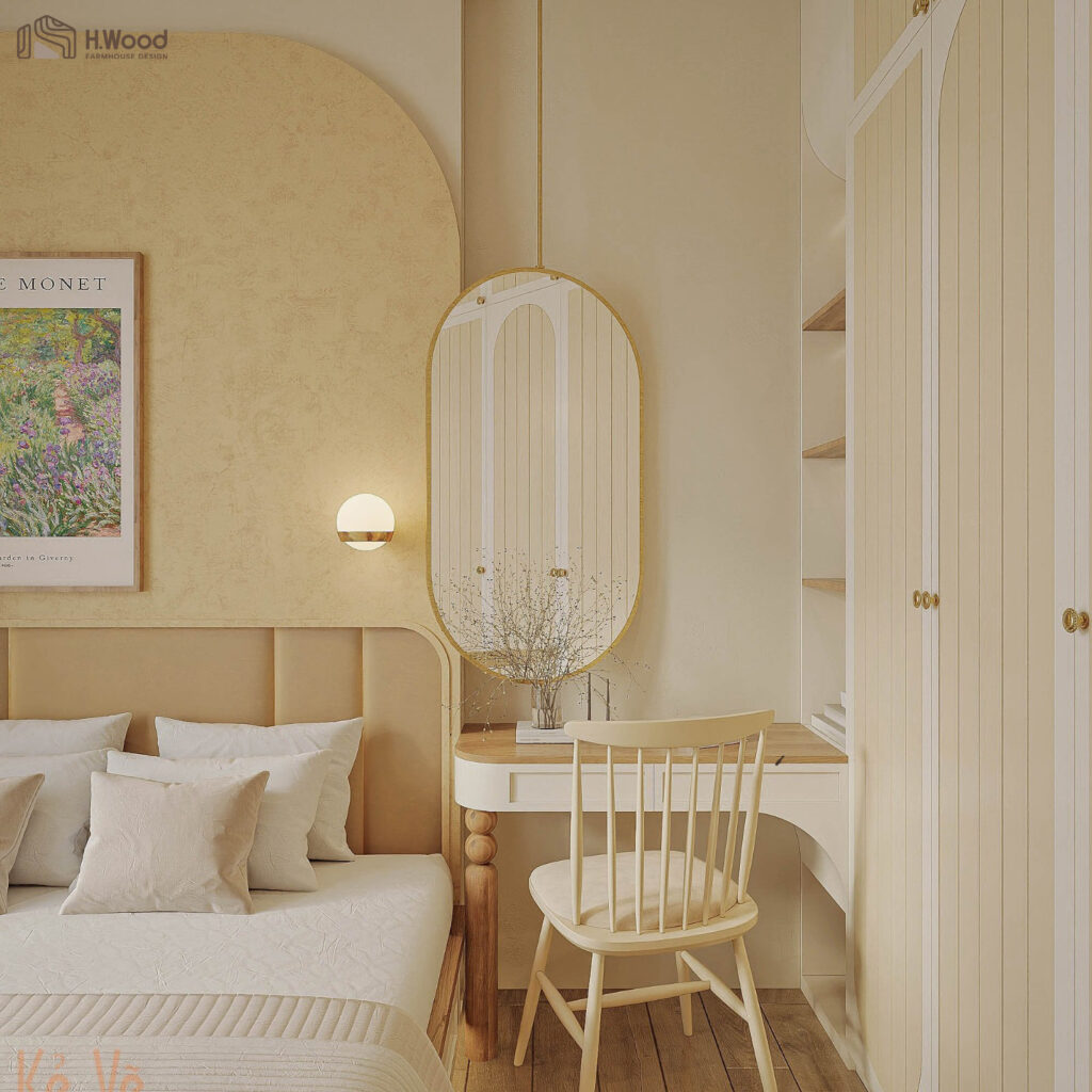 DỰ ÁN THIẾT KẾ NỘI THẤT CĂN HỘ HANOI CENTERPINT - PHONG CÁCH FARM HOUSE