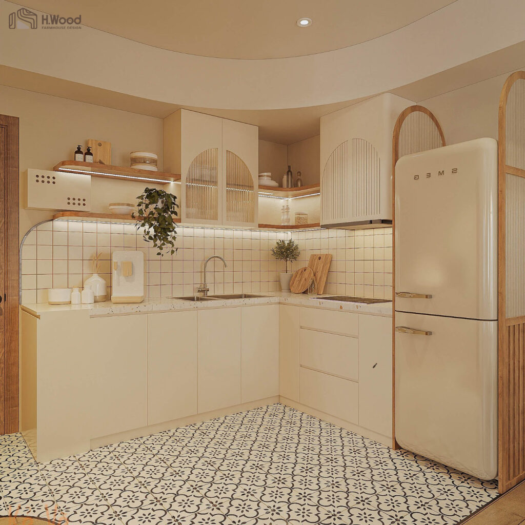 DỰ ÁN THIẾT KẾ NỘI THẤT CĂN HỘ HANOI CENTERPINT - PHONG CÁCH FARM HOUSE