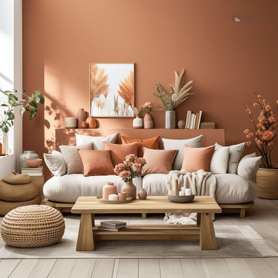 Xu hướng thiết kế nội thất - Nội thất tông màu cam cá tính